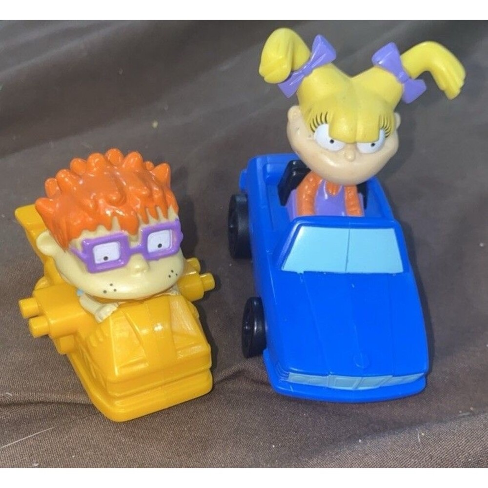 Burger King Kids Club Nickelodeon Rugrats Chuckie And Angelica Charlotte